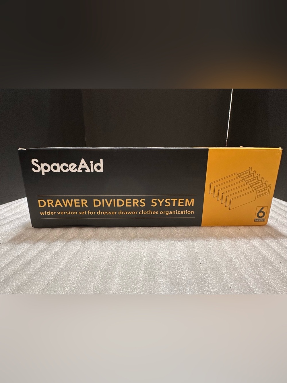 Drawer Dividers System by SpaceAid - Black